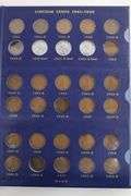 Three Lincoln Cents Collection Books. One book has 22 Coins, the second 28 coins, and the Deluxe book has 66 coins 1941-1969 "D", some uncirculated and steel cents included. 116 Coins Total