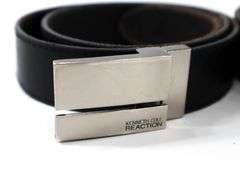 Rainbow Trout Pewter Metal & Blue Enamel Vintage Belt Buckle with Belt - and - Kenneth Cole Reaction Buckel with Belt - and - More