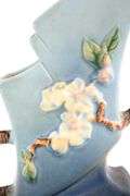 Roseville Pottery Apple Blossom Vase.  7"