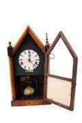 Vintage Chauncey Jerome (New Haven, Conn.) Steeple Mantel Clock - 15 x 8