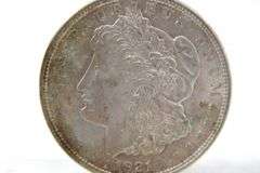 1921 "P" Morgan Silver Dollar , two kennedy half dollars and a washington bicentenial quarter , 4 items