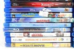 Disney Blue Ray Discs and More:  Earth, Lego Movie, The Great Mouse Detective, Bears, Moana, Fletch, Night at the Museum, and More
