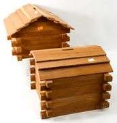 Signed - Mac Garnand Riner VA Rustic Primitive Log Cabin Still Banks