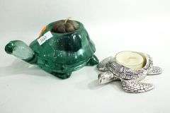 Turtle Collectibles:  Turtle Crossing Sign, Snow Globe, Glass / Ceramic Figurines, Tic Tac Toe Game & More.