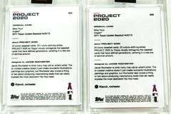 Mike Trout Baseball Trading Cards:  Angels Project 2020 (85), Topps All Star Game 2015, Home Run Leaders 2019 American League & More.