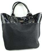 Versace Perfums Large Black Tote.