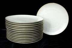 Rosenthal Germany "Thomas" Vintage Fluted and gold Trim Tableware.