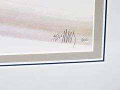 P. Buckley Moss "Fruit of the Valley" signed and numbered 465/1000 print, - framed 26" x 26"