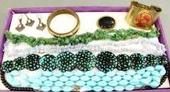 Natural stone Necklaces, Sterling Silver Necklace and matching Earrings, Bracelets and Necklaces.