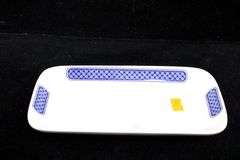 Churchill "Willow" Made in Japan Ceramic Tray - and - Blue on White Chinoiserie Ceramic Balls