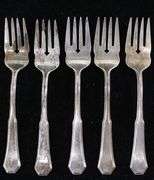 Reed & Barton Sterling Silver Salad Forks 214G