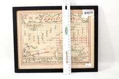 1748 Map of the City of Alexandria Virginia | The 84 Original Lots Surveyed by George Washington - Reproduction