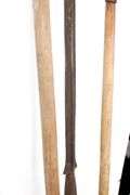Vintage African / Congo Wood Shank Metal Blade Spears