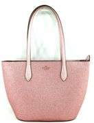 Kate Spade New York Mitten Pink Glitter Tote Shoulder Bag.