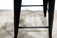 Hand Hold Seat Metal Stacking Stools