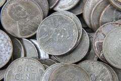 1943 United States Wartime Steel Wheat Pennies 91 items