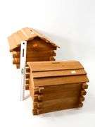 Signed - Mac Garnand Riner VA Rustic Primitive Log Cabin Still Banks