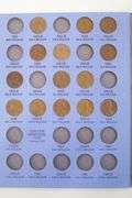 Three Lincoln Cents Collection Books. One book has 22 Coins, the second 28 coins, and the Deluxe book has 66 coins 1941-1969 "D", some uncirculated and steel cents included. 116 Coins Total