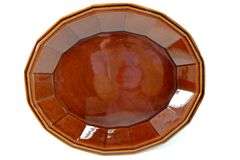 Vintage '70s Brown Ceramic Dinnerware