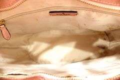 Kate Spade New York Mitten Pink Glitter Tote Shoulder Bag.