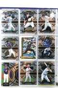Topps and Other Sports Trading Cards in Protective Sleeves and Binder