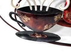 "Coffee" Sculptural Wall Sign - 36 x 18
