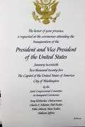 Inaugural Ceremonies January 2025 Collector Ephemera