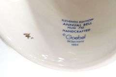 Goebel W. Germany / Germany Annual 1978 to 1988 Editions Handcrafted Porcelain Bells