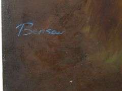 Benson "Rabbi" signed oil on canvas 24" x 20"