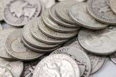 Washington Silver Quarters 40 items , $10 face value
