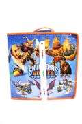Skylanders Giants Carry Case Filled with Skylander Characters and Other Toys