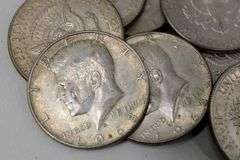 1964 Kennedy Silver half Dollars ( 2x ) and 40% silver halves ) 12x )  14 items