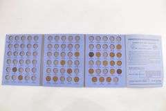 Three Lincoln Cents Collection Books. One book has 22 Coins, the second 28 coins, and the Deluxe book has 66 coins 1941-1969 "D", some uncirculated and steel cents included. 116 Coins Total