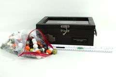 Harley Davidson Storage Box and Marble Collection