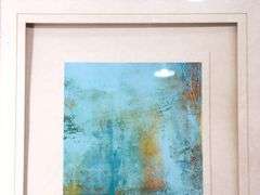 "Landscape" print, framed 33"  x 21"