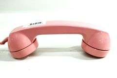 Vintage Pink Rotary Dial Princess Phone - ITT Landline.