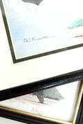 Cal Ripken Memorabilia Includes - Press Plate from The Baltimore Sun Sept.7 1995, Signed Pencil Drawing 1867 of 2131, Large Framed "First Hit" 1981 and more