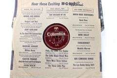 Vintage Record Albums by Victor, Columbia, and Others