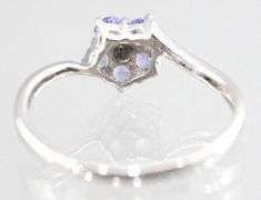10 KT Gold and Amethyst Ring.  Size 7.25