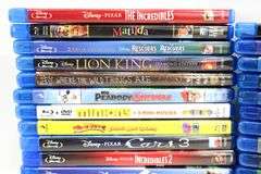 Disney Blue Ray Discs and More:  Earth, Lego Movie, The Great Mouse Detective, Bears, Moana, Fletch, Night at the Museum, and More