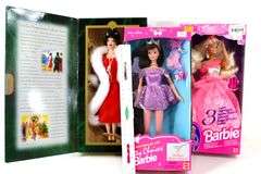 Vintage Barbie Dolls -Special Edition Pretty Choices, Holiday Voyage and 3-Looks Barbie