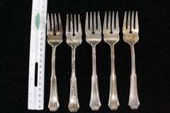 Reed & Barton Sterling Silver Salad Forks 214G