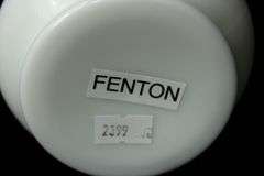 Fenton Glass - Silver Crest Ruffled Edge Milk Glass Art Glass Basket, Vases, and More