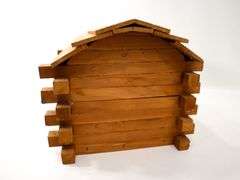 Signed - Mac Garnand Riner VA Rustic Primitive Log Cabin Still Banks