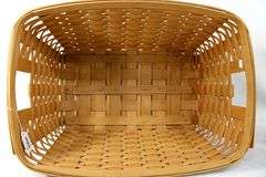 Longaberger Signed and Dated Handcrafted Baskets one with Liner