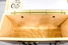 Enid Collins Original Box Bag (Collins of Texas) Vintage Wooden Box Handbag Embellished with Stones & Beads, Trolley Streetcar Design