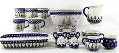 Boleslawiec Polish Pottery by B. Ziemkiewicz and Others - Hand Made in Poland Tableware and Accessories