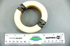 Vintage hinged Bangle Bracelet with pin closure.