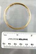 14 KTGF child's hinged bangle Bracelet, in a gift box.