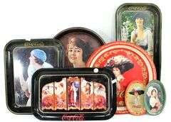 Vintage Era Design Coca-Cola Trays